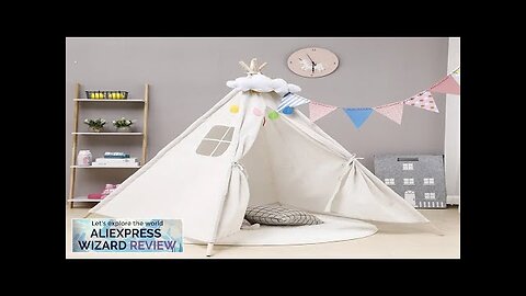 Kids Tent Teepee Tent For Children Portable Tipi Infantil House For Girl Review