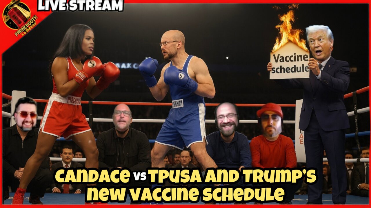 Candace vs TPUSA and Trump's New Vaccine Schedule