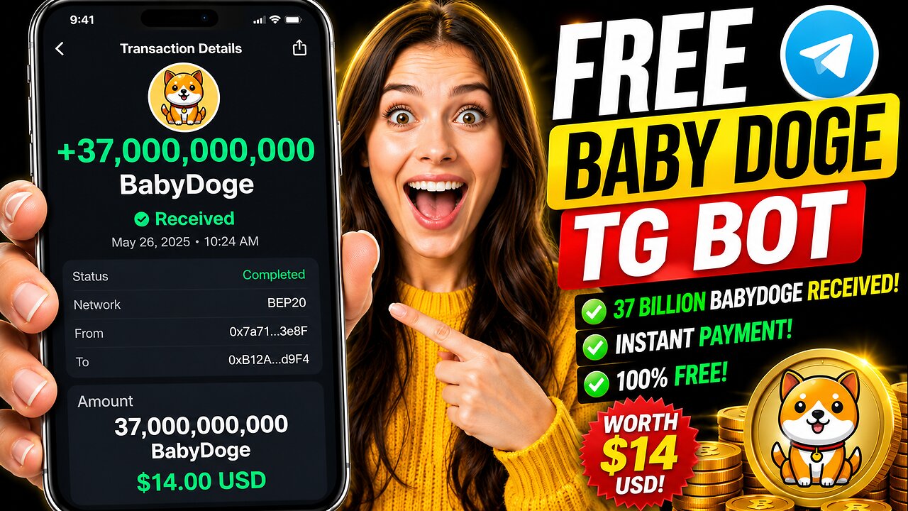 37,000,000,000 BabyDOGE Received - BabyDOGE Telegram Bot