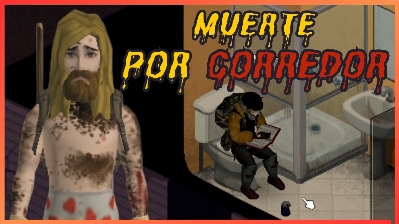 ¡No pude escapar! Muerte por corredor en Project Zomboid 🧟‍♂️⚡