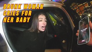 Florida Woman Cries for her Baby During DUI Arrest