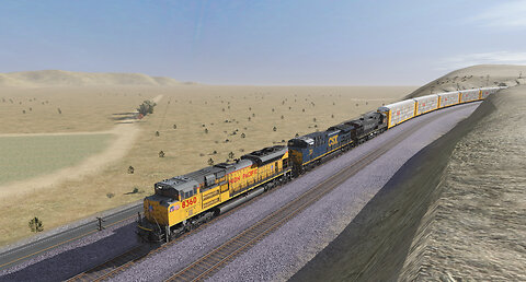Trainz Plus Railfanning: Railfanning in the Desert - Episode 2