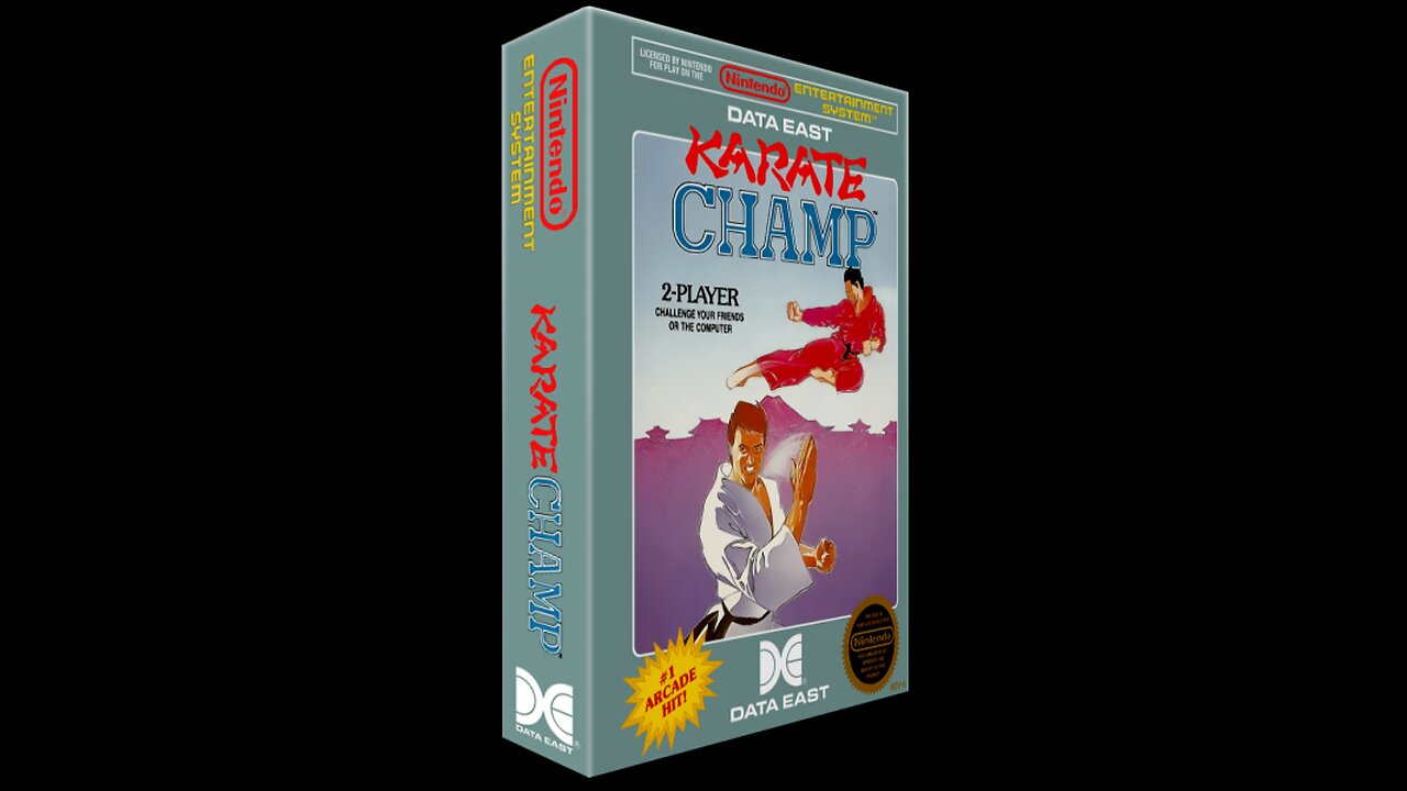 Karate Champ (NES - 1986) | Classic 8-bit Gameplay