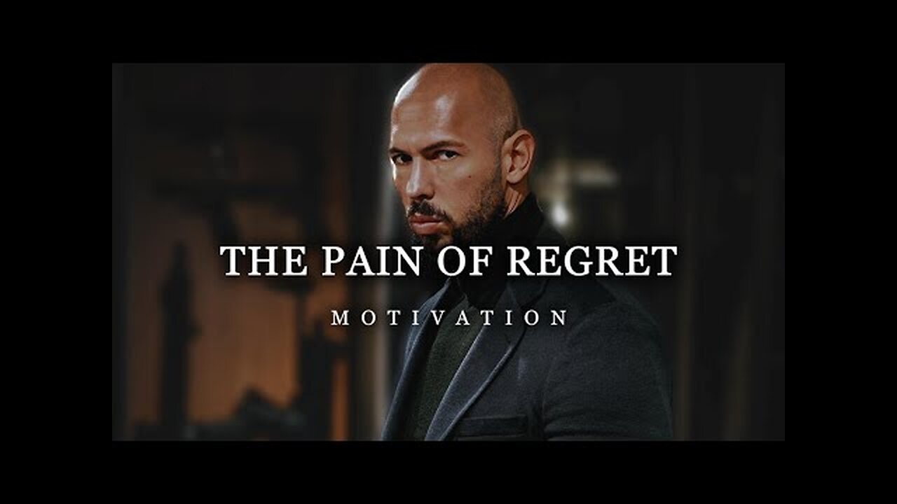 Andrew Tate: The Pain of Regret | Motivational Video