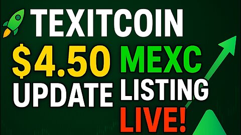 TEXITcoin Listed on MEXC 🚀 Price at $4.50 | Latest Update & What’s Next for TXC
