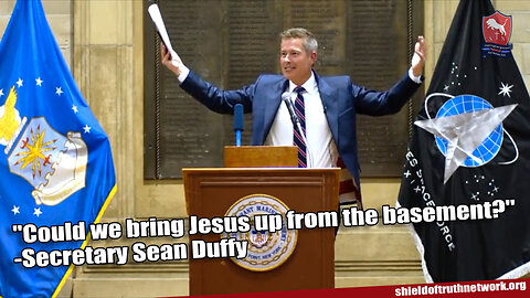 Could we bring Jesus up from the basement? - Secretary Sean Duffy