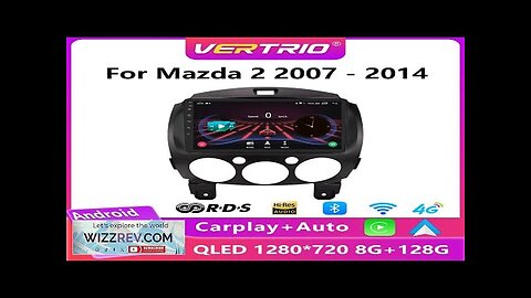 For MAZDA 2 Mazda2 2007 2008 2009 2010 2011 2012 2013 2014 Review