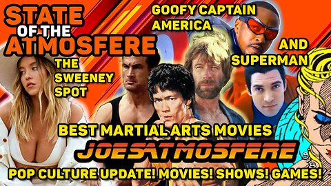 Goofy Captain America & Superman, Best Martial Arts Movies, The Sweeney Spot! State of the Atmosfere