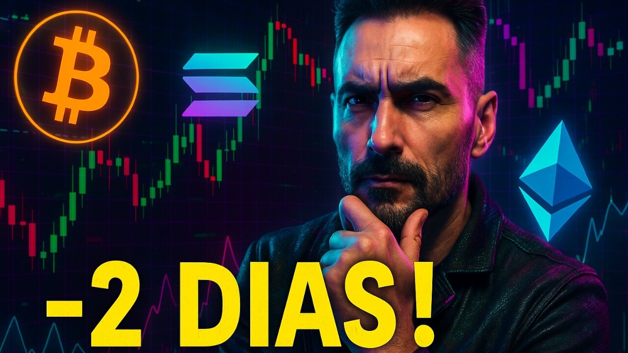 - 2 DIAS !!!🤔 Bitcoin 💰 Ethereum 🌐 Solana ☀️