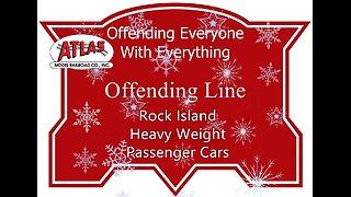 Atlas Rock Island Heavy Weight Passenger Cars