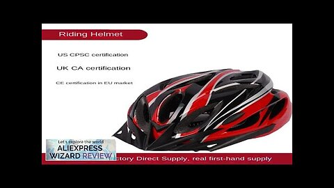 New Cycling Helmet Comfort Lining Lightweight Hollow Men Women Adjustable Riding Safety Review