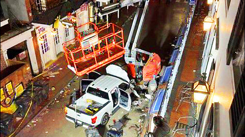 Bourbon St Truck Attack Video Analysis, FBI: NOT Terrorist?