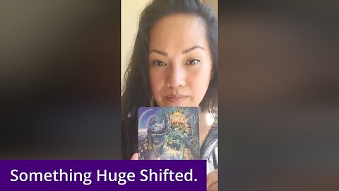 Something Huge Shifted.