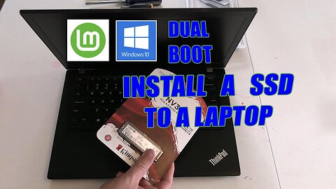 INSTALL LINUX MINT | How to Upgrade Your SSD and Set Up a Dual Boot