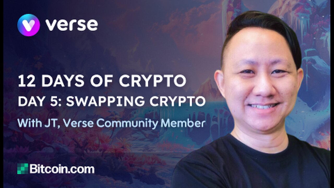 12 Days of Crypto - Day 5 (Exchanging one crypto for another ie. swapping)