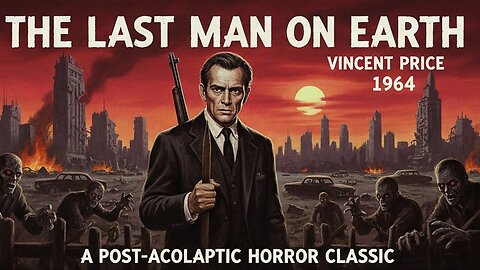 🚨 Snippet - The Last Man on Earth (1964) – Vincent Price in a Post-Apocalyptic Horror Classic