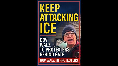 Tommy Robinson: Walz Inciting Anti-ICE Protests to Shield Dem Crimes