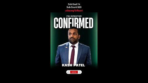 BREAKING: Kash Patel Confirmed as FBI Director