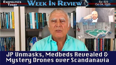 JP Unmasks, Medbeds Revealed & Mystery Drones over Scandanavia