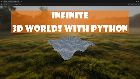 Procedural Landscapes in Blender with Python API Tutorial