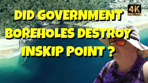 Inskip Point Sinkholes, What's Happening and Why?