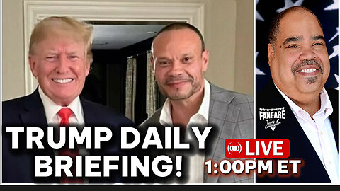 TRUMP DAILY BRIEFING: DAN BONGINO TO FBI | LIVE PRESS CONFERENCE WITH MACRON | DOGE MELTDOWN!