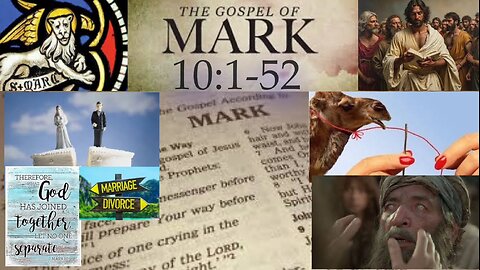 Mark 10:1-52