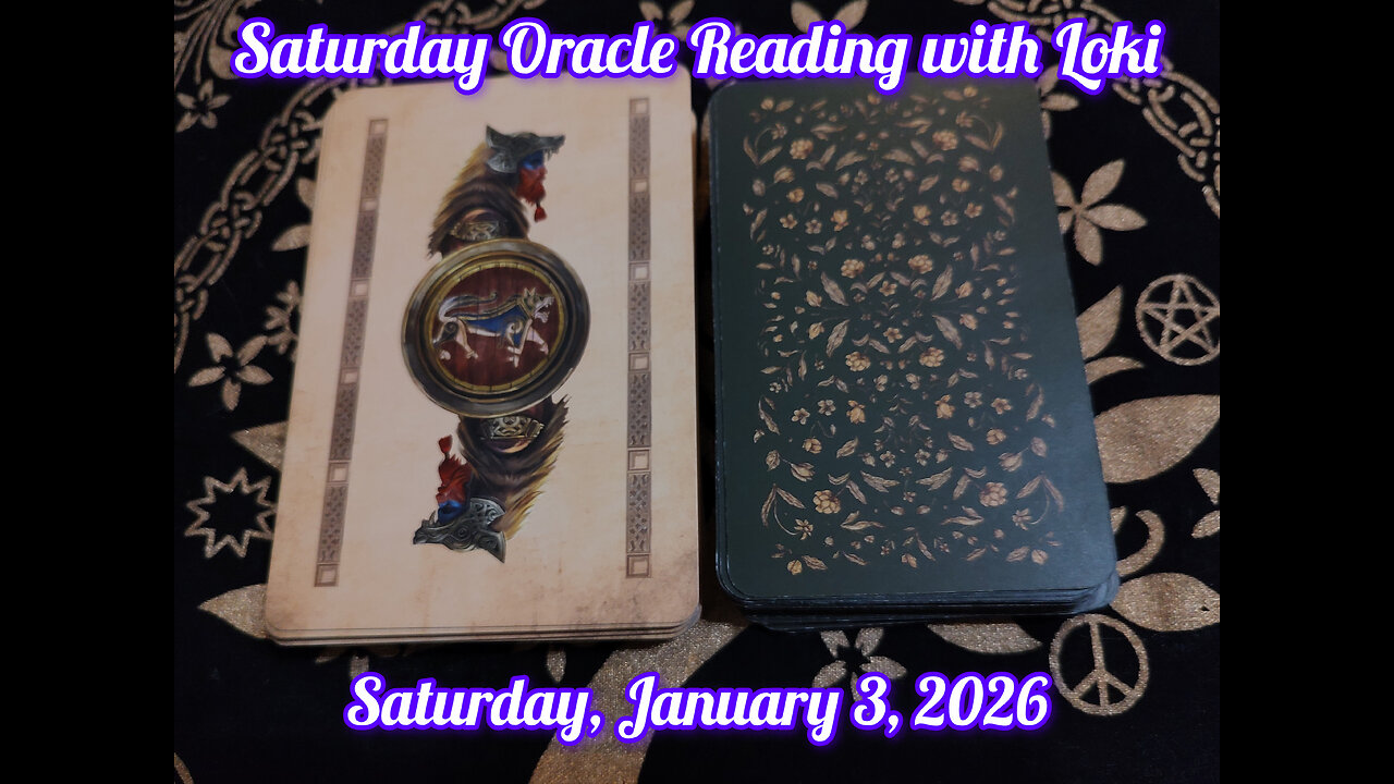 Saturday Oracle Reading with Loki: January 3, 2025
