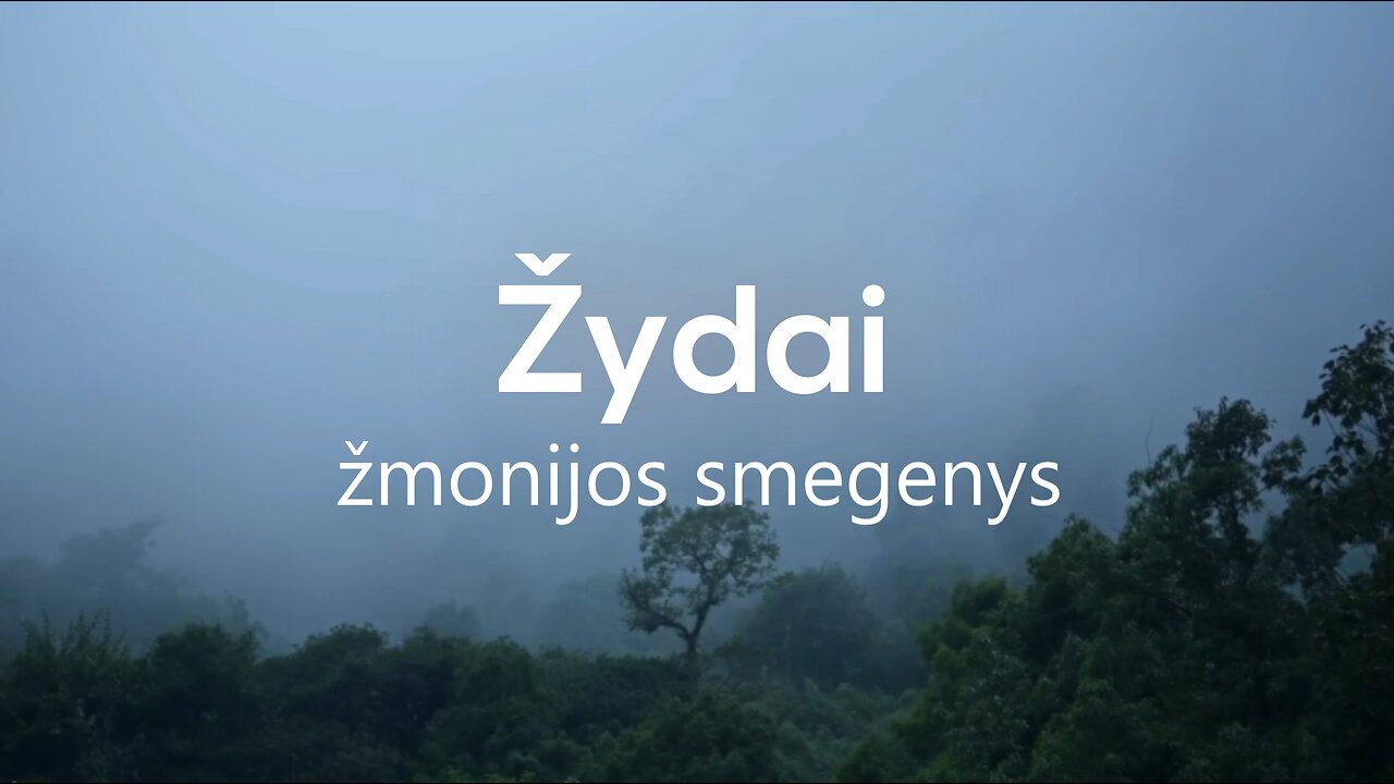 Žydai - žmonijos smegenys