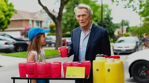 Girl Sells Lemonade To Pay For Her Chemo, Then Clint Eastwood Walks By & Shocks Everyone!