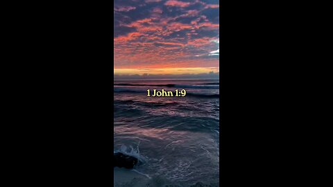 1 John 1:9 (NIV)
