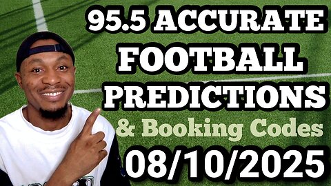 Football predictions today 08/10/2025 | Soccer predictions today | Betting Tips #footballpredictions