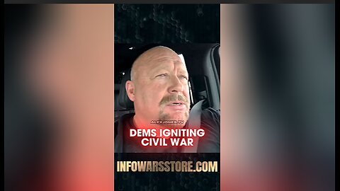 Alex Jones: Democrats Trying To Start Civil War 2 - 1/11/26