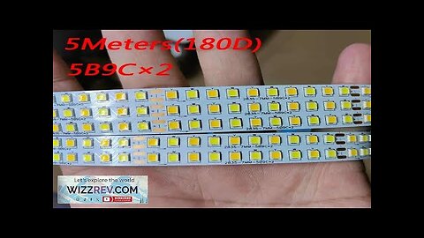 （2 welding point）5 meters 2835 180D dual colors LED strip for repairing Review