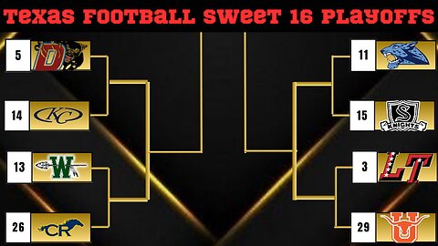 Texas FootballSweet 16 Playoff Predictions