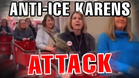 Anti-ICE Karens Assault Target