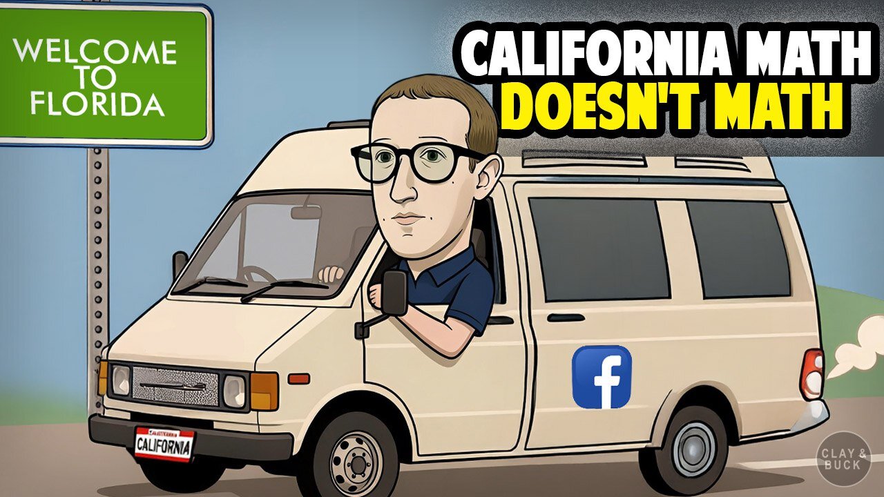 Zuckerberg Bails on California — Here’s Why He Picked Florida