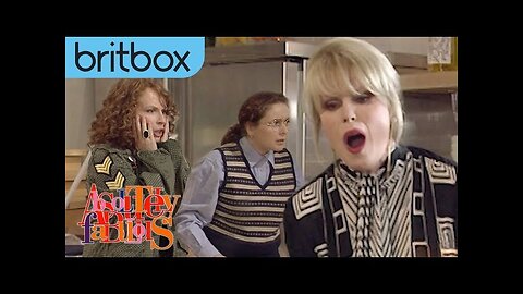 Patsy Breaks Her Wrist Giving Eddie A Massage | Absolutely Fabulous