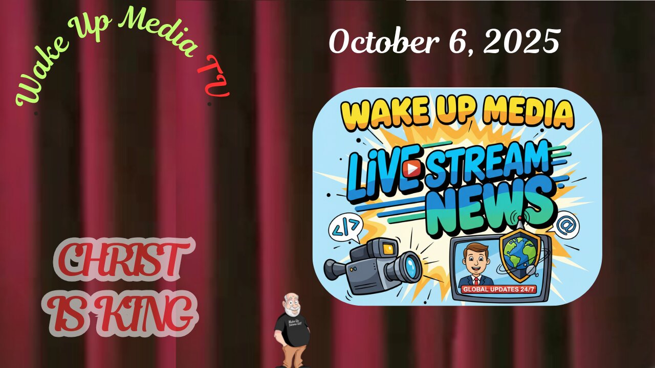 Wake Up Media TV Presents. Live News Stream