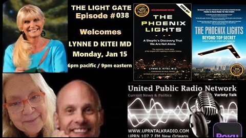 THE LIGHT GATE EPISODE #038: DR LYNNE M KITEI