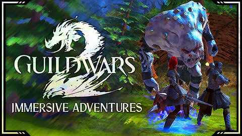 Guild Wars 2 - Day 17 | Immersive Adventures in Co-op | Quests & Lore