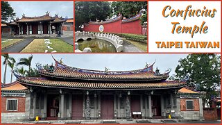 Taipei Confucius Temple 台北孔廟 - A Great Off the Beaten Path Temple - Taipei Taiwan 2025