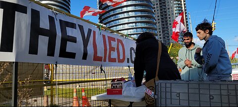 2025 10 12, Mississauga protest- Sunday before Thanksgiving day
