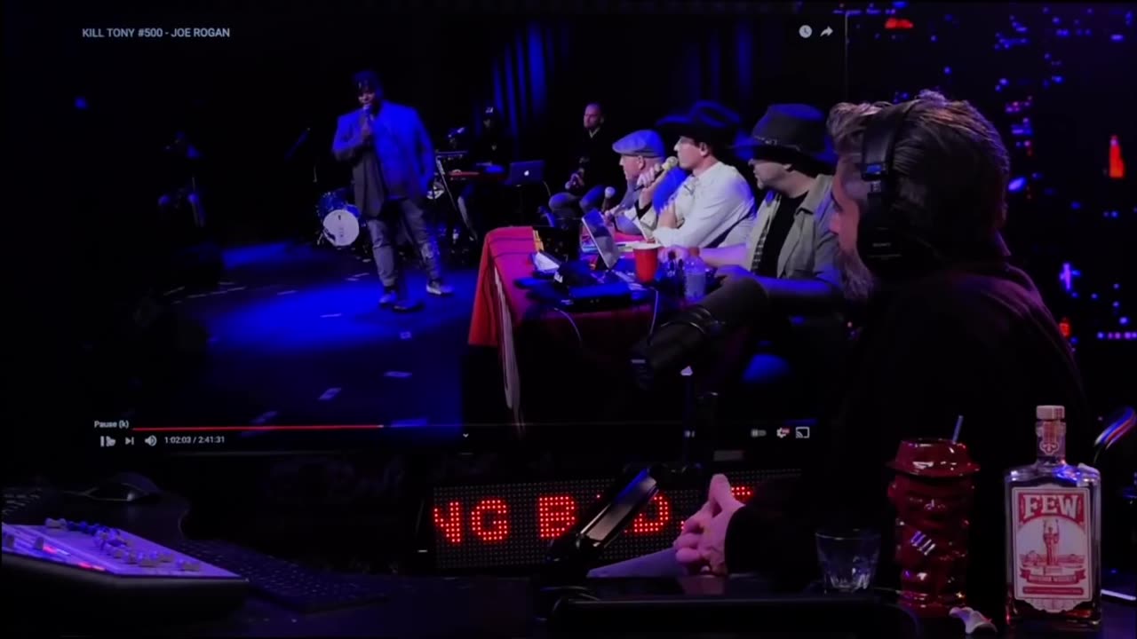 Redbar_ Joe Rogan gets DRUNK and HUMILIATES himself live on Kill Tony (720p60fps)