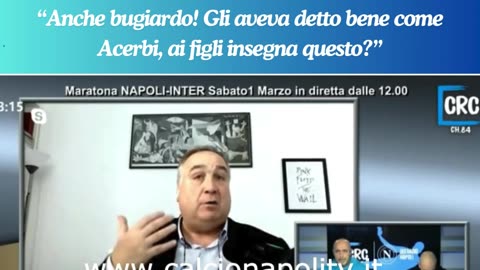 Chiariello contro Lautaro Martinez: “Anche bugiardo! Ai figli insegna questo?”