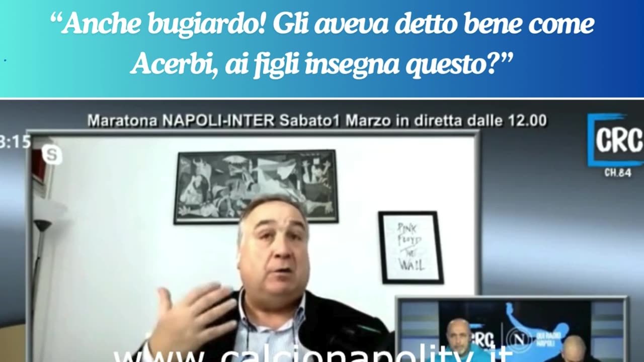 Chiariello contro Lautaro Martinez: “Anche bugiardo! Ai figli insegna questo?”