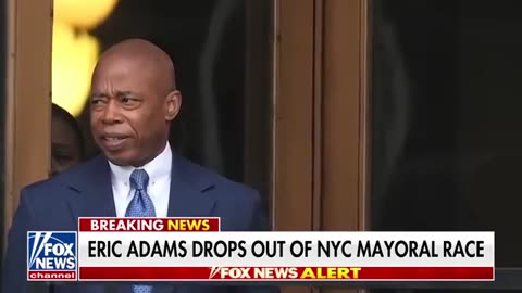 BREAKING Eric Adams drops out of NYC mayoral race