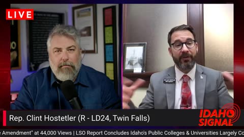 Getting to the bottom of "Climate Trails" in the Idaho sky with Rep. Clint Hostetler