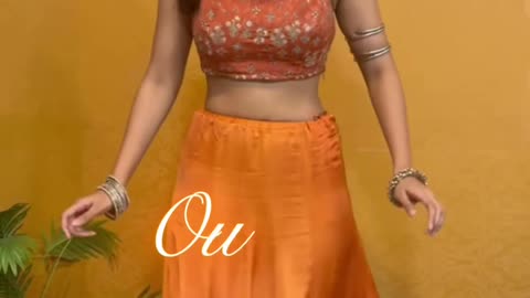 Best Orange Lehenga Look for Navratri 2025 | Ahi Clothing Collection