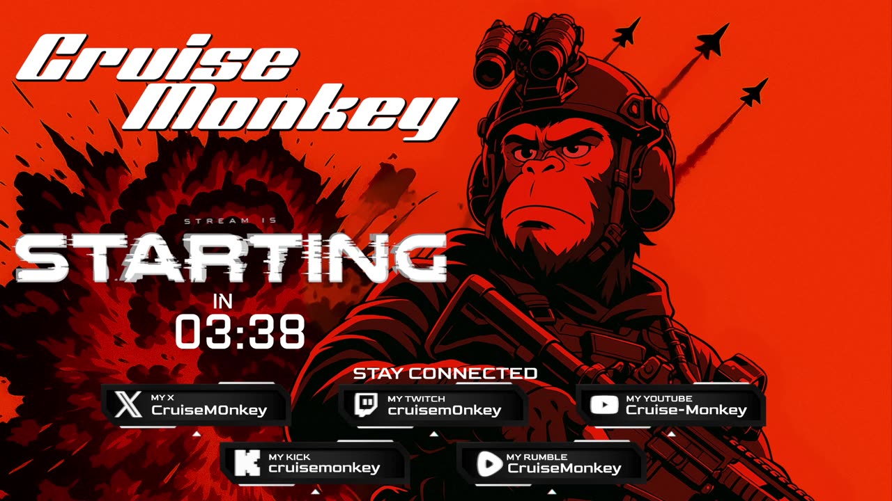 Cruise Monkey Going live!!! Sunday Fun.....Night???